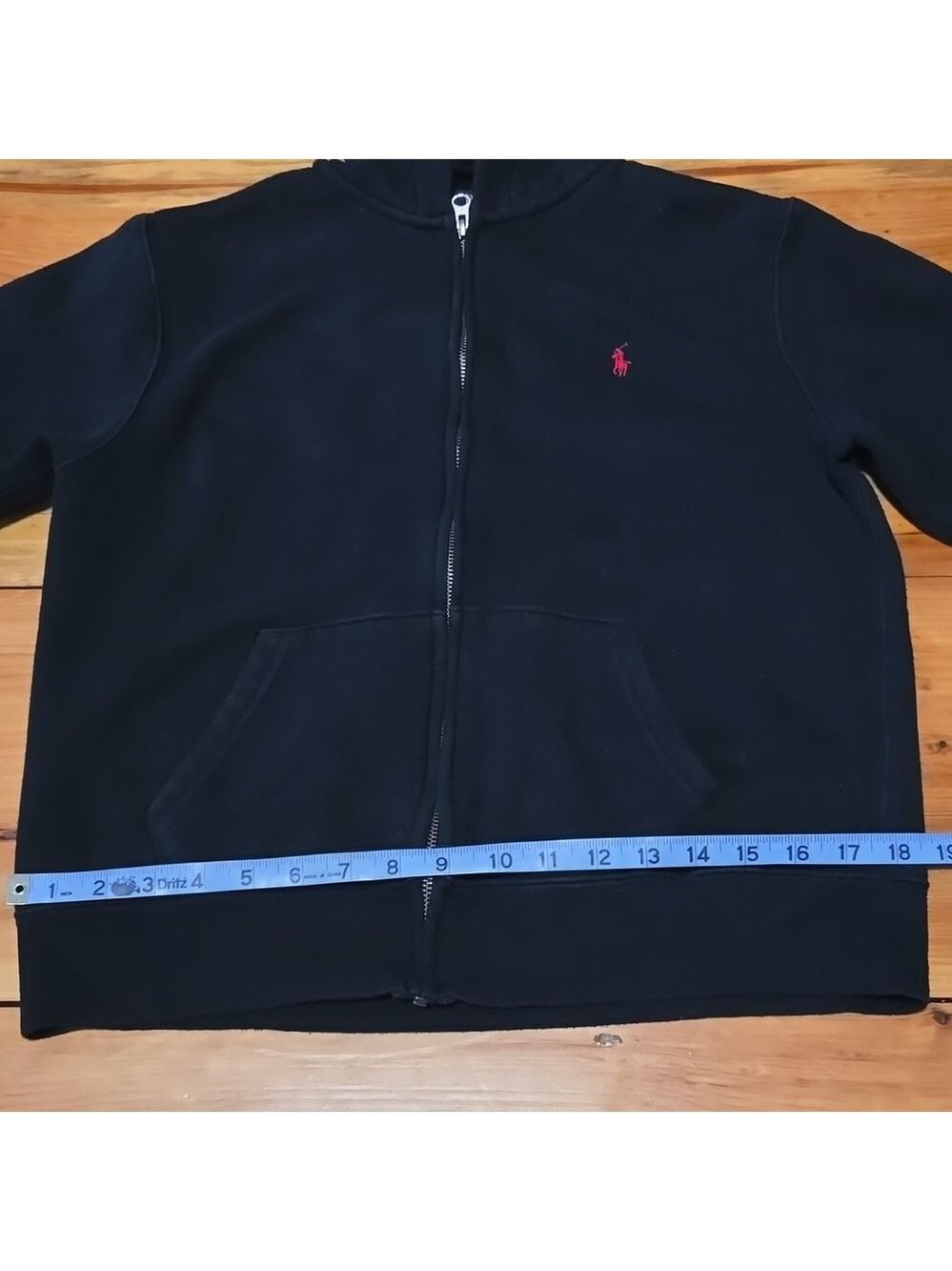Polo Ralph Lauren Logo Boys L Full Zip Fleece Hoodie - Picture 12 of 12